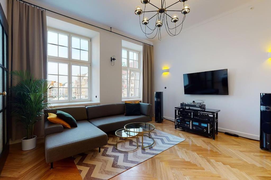 Big Modern Apart - Market Square - Nice View - Next To Town Hall Appartamento Breslavia Esterno foto