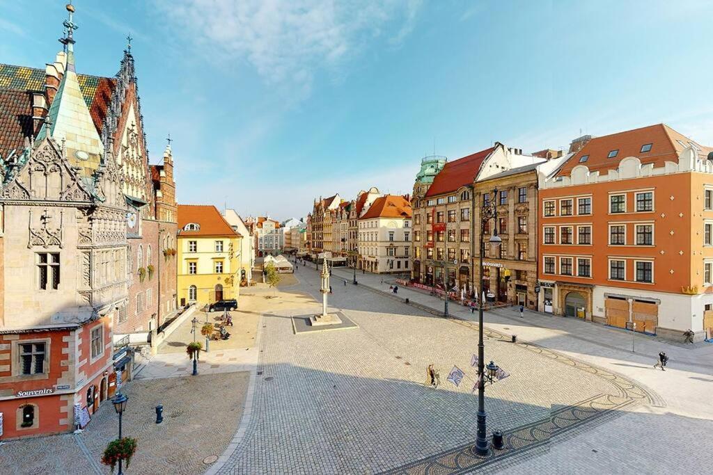 Big Modern Apart - Market Square - Nice View - Next To Town Hall Appartamento Breslavia Esterno foto